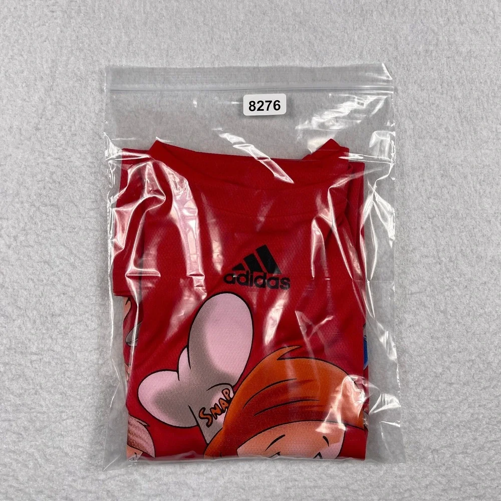 Adidas Shirt Mens Medium Rice Crispy Cereal‎ Snap Crackle Pop Breakfast Food Tee